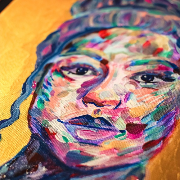 Colorful Abstract Woman Portrait - Picture 4 of 4